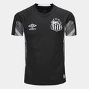 Camisa Santos 25/26 Goleiro Umbro Masculina - Preto