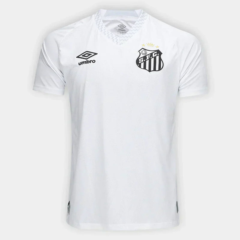 Camisa Santos I 25/26 s/n Torcedor Umbro Masculina - Branco+Cinza