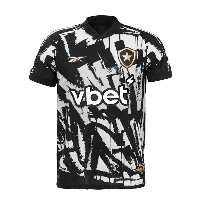 Camisa Botafogo 4th 25/26 - Preta e Branca