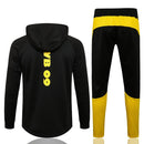 Conjunto Inverno Borussia Dortmund Preta Puma - Com Capuz