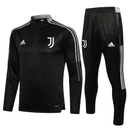 Conjunto Juventus  Preta Adidas - Com Ziper